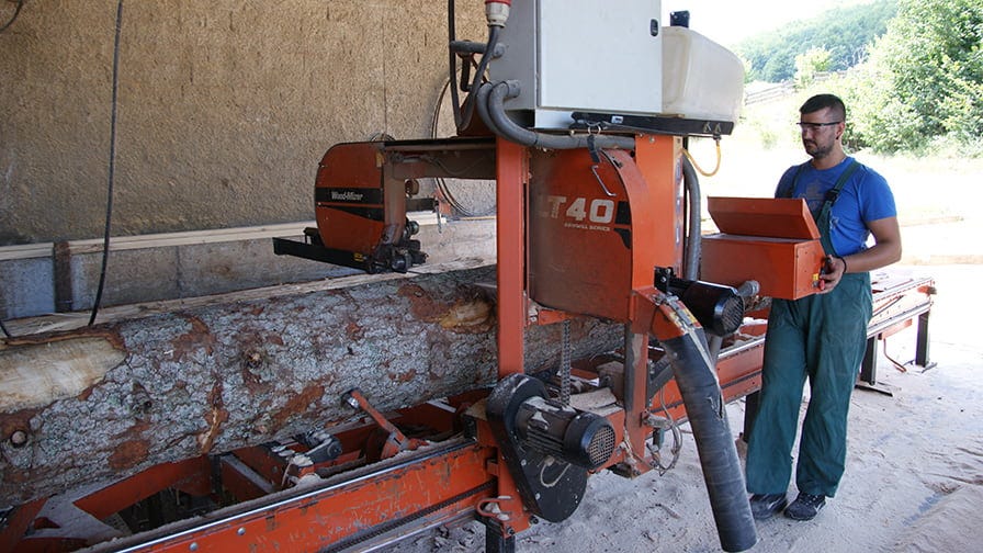 After 11 years of his first LT40 operation, Mr. Branco Buric decided to buy a new sawmill - and again LT40 from Wood-Mizer!
